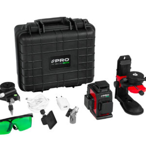 Laser płaszczyznowy LK-360.3DG Green + Statyw TR-650F
